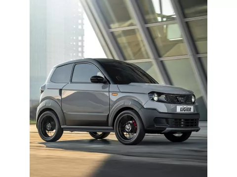 Ligier Myli NIEUW 12 Kwh,  dubbele ruitenwisser , camera